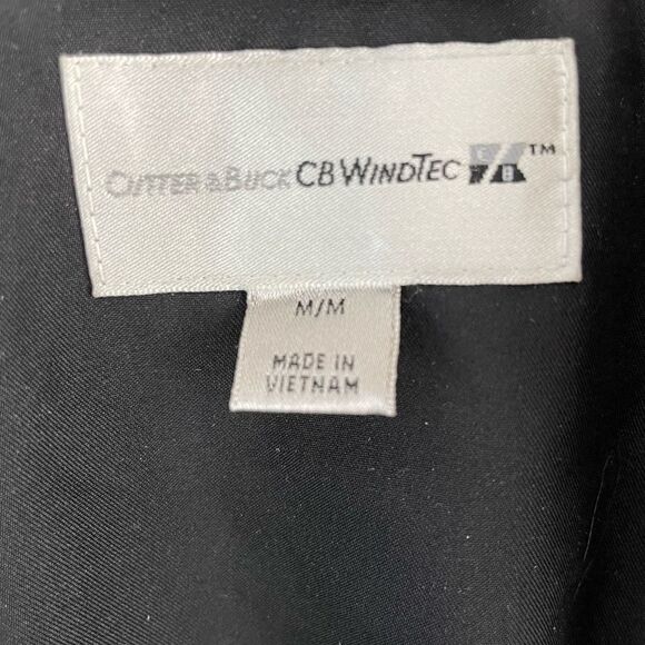 Cutter Buck Windtec Circling Raven Golf Course Half Zip Jacket Size M EUC - Picture 7 of 10